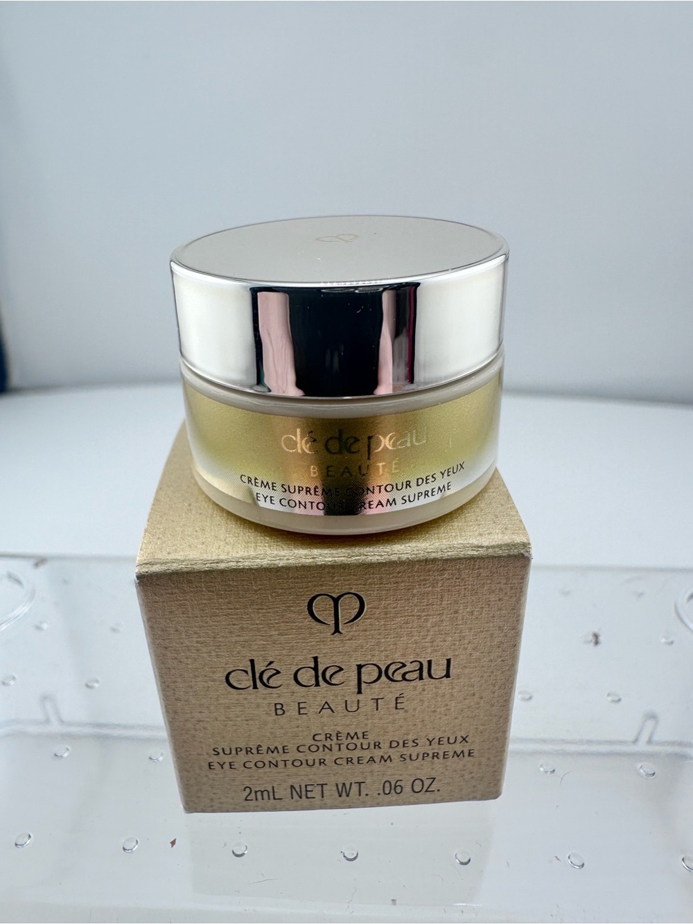 Cle De Peau Eye Contour Cream Supreme Mini 2ml/.06 oz NIB & Fresh